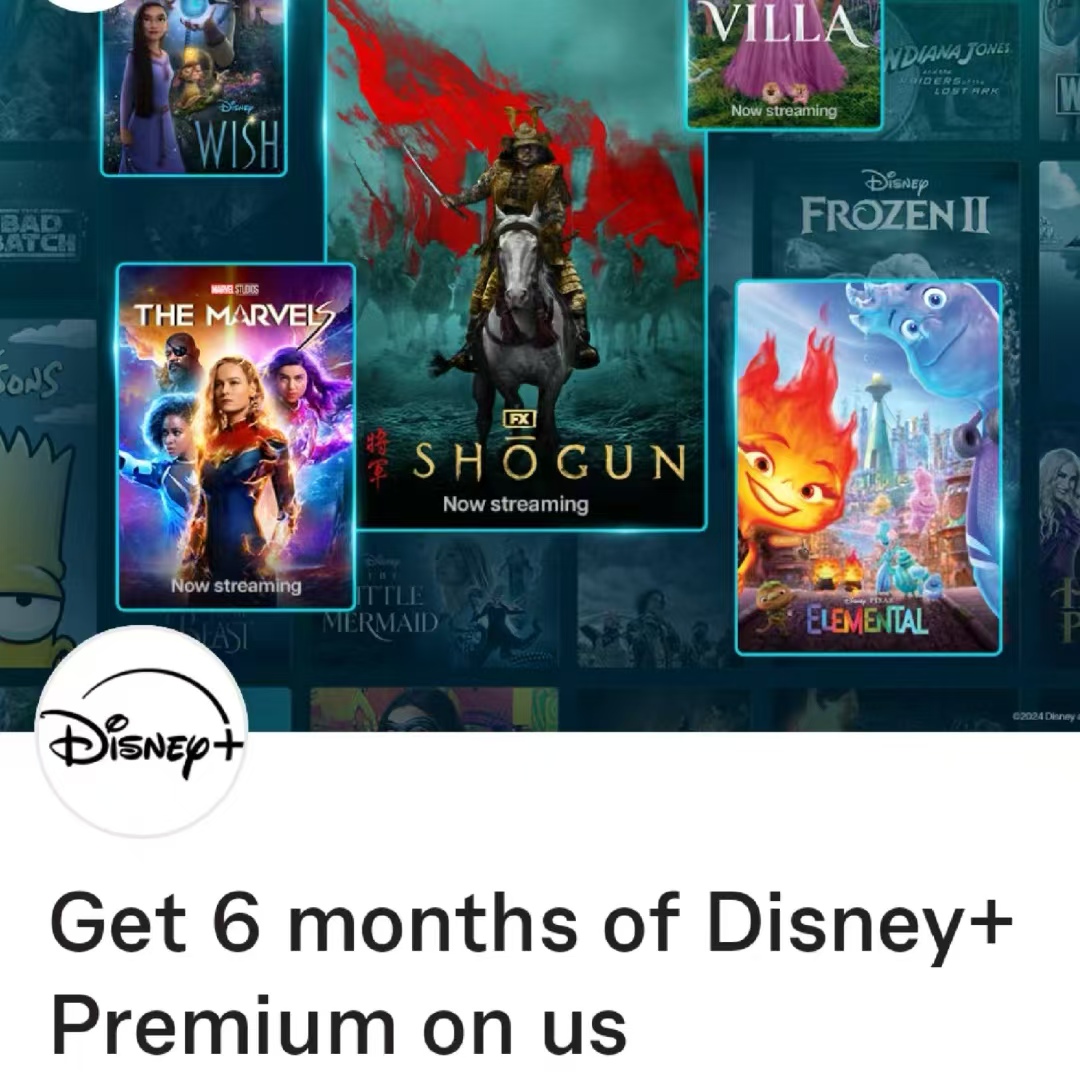 Disney+会员免费6个月！！！@ CommBank app